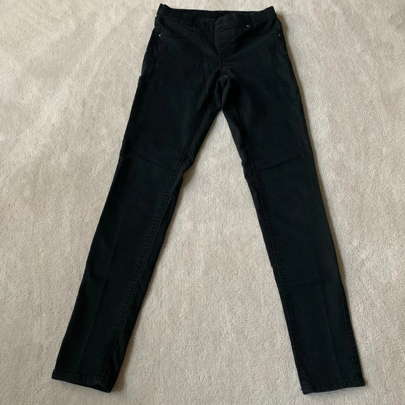 H&M Black skinny Stretch jeans size 4 LIKE NEW - Picture 2 of 10